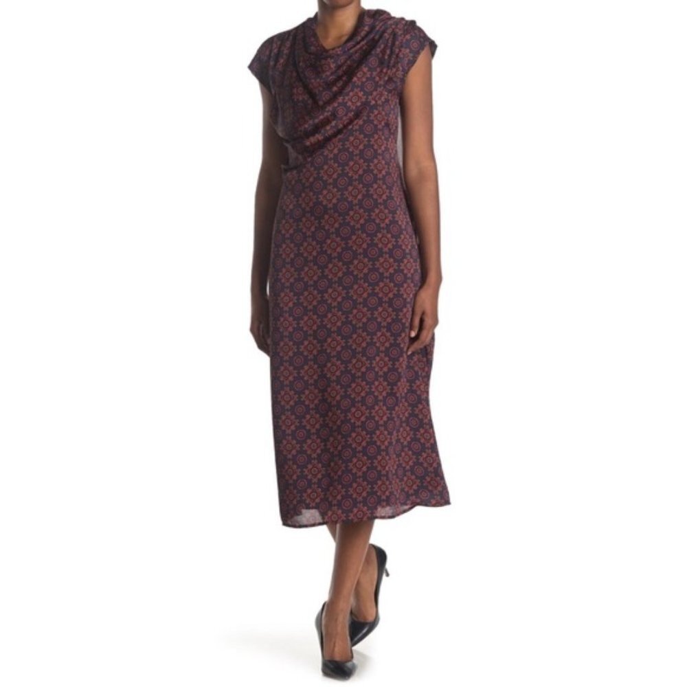 NWT Club Monaco Women's Drape Neck Dress Sz 2